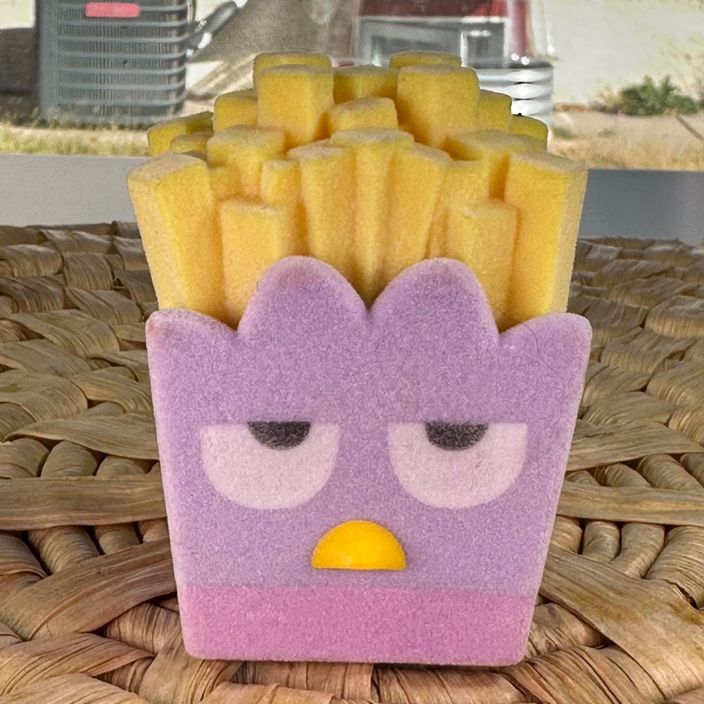 Hello Kitty & Friends Maru Fries Flocked Figurine Collectible‎ Sanrio Figure